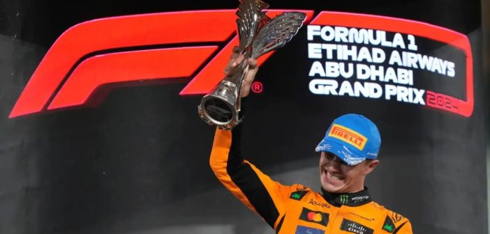 Lando Norris wins in Abu Dhabi, McLaren win constructors